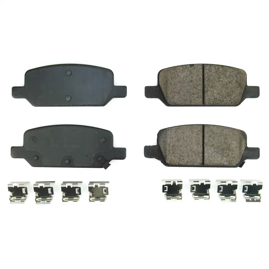 Rear Z17 EVO CERAMIC PAD W/HDW for Tesla