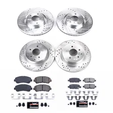 Front and Rear Z23 EVOLUTION BRAKE KIT for Nissan Maxima image 2