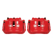 Front RED CALIPER PAIR W/BRKT for Ford F-150 image 2