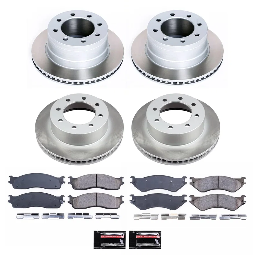 SEMI-COATED ROTOR KIT for Dodge Ram 1500