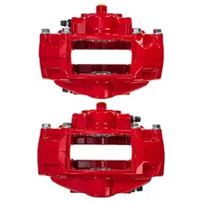 Rear RED CALIPER PAIR W/O BRKT image 4