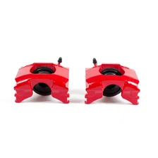Front RED CALIPER PAIR W/O BRKT image 2