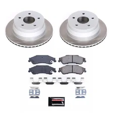 Rear SEMI-COATED ROTOR KIT image 1