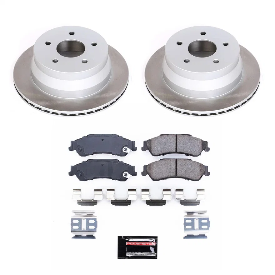 Rear SEMI-COATED ROTOR KIT