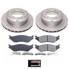 Rear Z17 COATED BRAKE KIT for Ford image 1