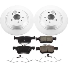 Rear Z17 COATED BRAKE KIT for Ford image 2