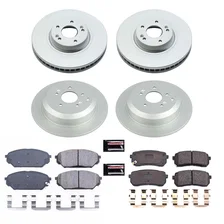 Front and Rear Z17 COATED BRAKE KIT for Hyundai Veracruz image 2