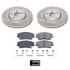 Front SEMI-COATED ROTOR KIT for Kia Sportage image 1