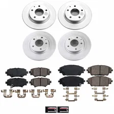 Front and Rear Z17 COATED BRAKE KIT for Mazda 3 image 2