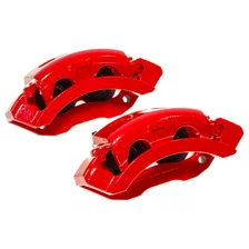 Front RED CALIPER PAIR W/BRKT for Dodge Durango image 6