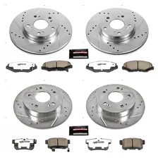 Front and Rear Z26 STREET BRAKE KIT for Acura ILX image 2
