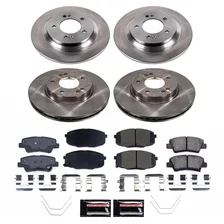 Front and Rear AUTOSPECIALTY BRAKE KIT for Kia Forte image 1