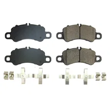 Front Z17 EVO CERAMIC PAD W/HDW for Porsche image 2