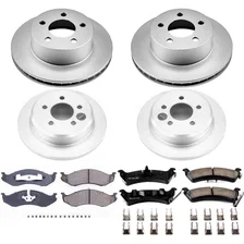 Front and Rear Z17 COATED BRAKE KIT for Jeep Grand Cherokee image 2