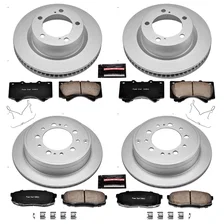 Front and Rear Z17 COATED BRAKE KIT for Lexus LX570 image 2