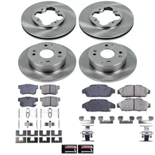 Front and Rear AUTOSPECIALTY BRAKE KIT for Honda Accord image 2