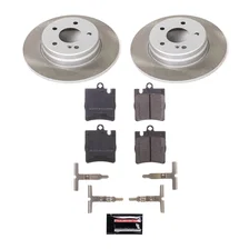 Rear SEMI-COATED ROTOR KIT for Mercedes-Benz image 1