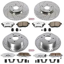 Front and Rear Z26 STREET BRAKE KIT for Nissan Maxima image 2