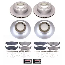 Front and Rear Z17 COATED BRAKE KIT for Ford image 1