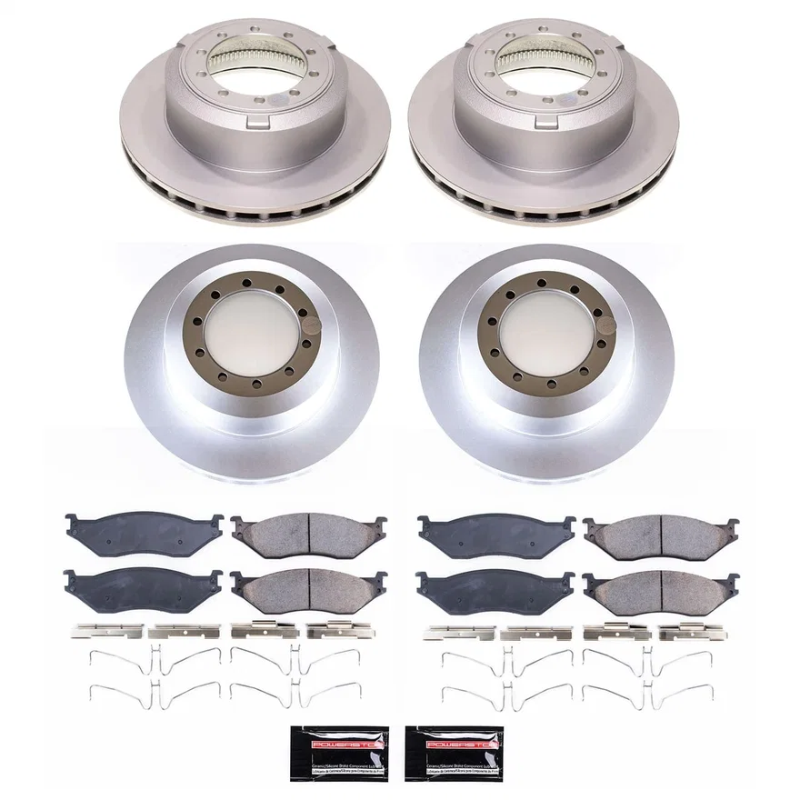 Front and Rear Z17 COATED BRAKE KIT for Ford