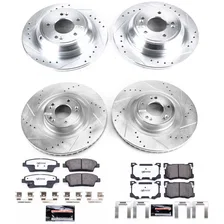 Front and Rear Z26 STREET BRAKE KIT for Hyundai Genesis image 2
