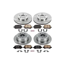 Front and Rear AUTOSPECIALTY BRAKE KIT for Toyota image 2