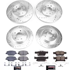 Front and Rear Z23 EVOLUTION BRAKE KIT for Buick Envision image 2