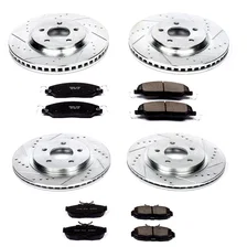 Front and Rear Z23 EVOLUTION BRAKE KIT for Ford Mustang image 2