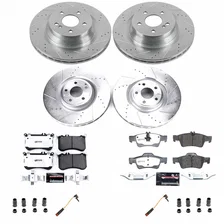 Front and Rear Z26 STREET BRAKE KIT for Mercedes-Benz CLS550 image 1