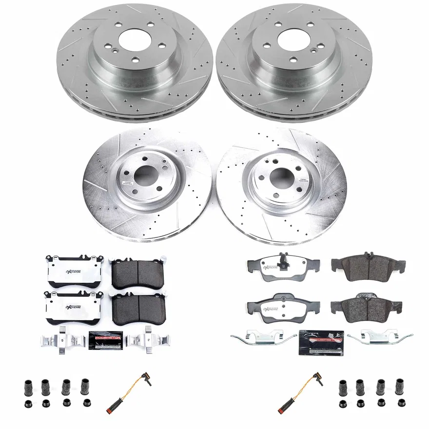 Front and Rear Z26 STREET BRAKE KIT for Mercedes-Benz CLS550
