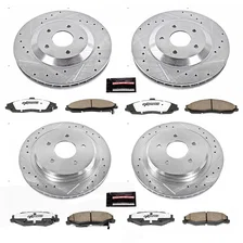 Front and Rear Z26 STREET BRAKE KIT image 2