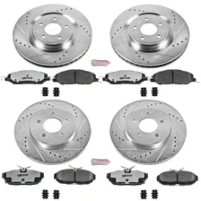 Front and Rear Z26 STREET BRAKE KIT for Ford Mustang image 2