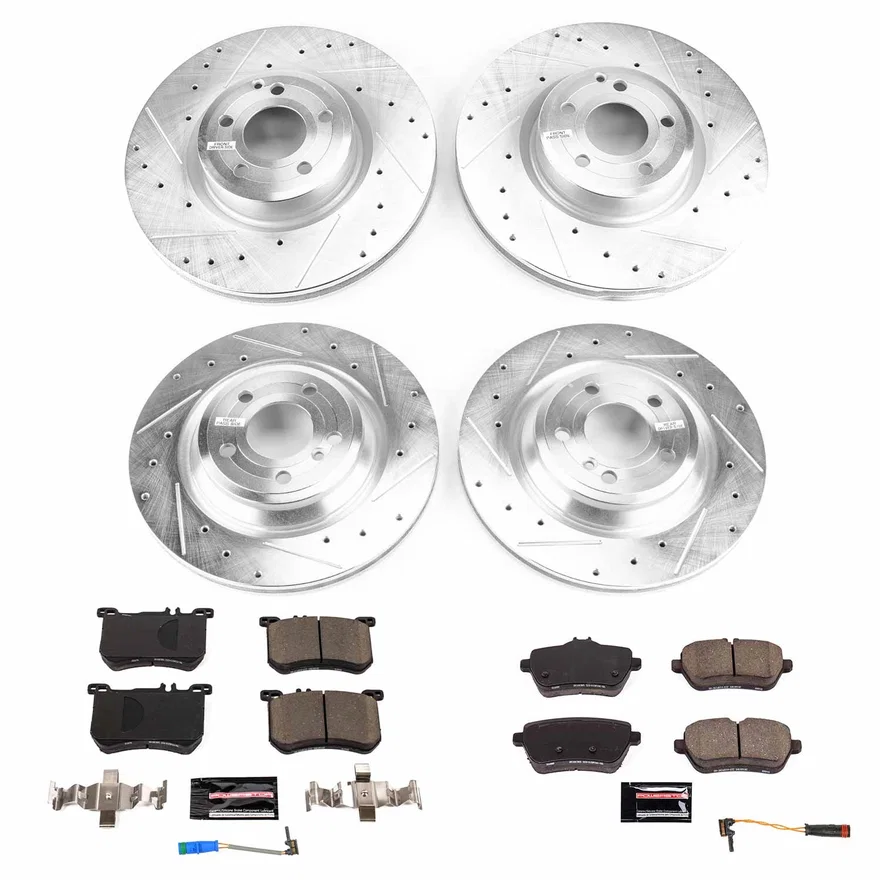 Front and Rear Z23 EVOLUTION BRAKE KIT for Mercedes-Benz