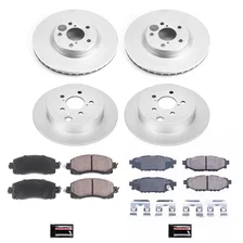 Front and Rear Z17 COATED BRAKE KIT for Subaru Impreza image 2