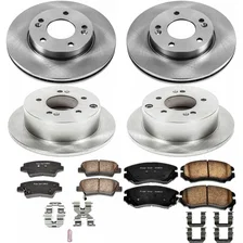 Front and Rear AUTOSPECIALTY BRAKE KIT for Kia Soul image 2