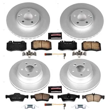 Front and Rear Z23 COATED BRAKE KIT for Mercedes-Benz E550 image 2