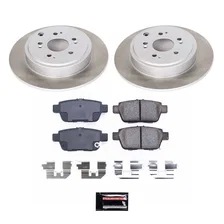 Front SEMI-COATED ROTOR KIT for Honda Ridgeline image 1