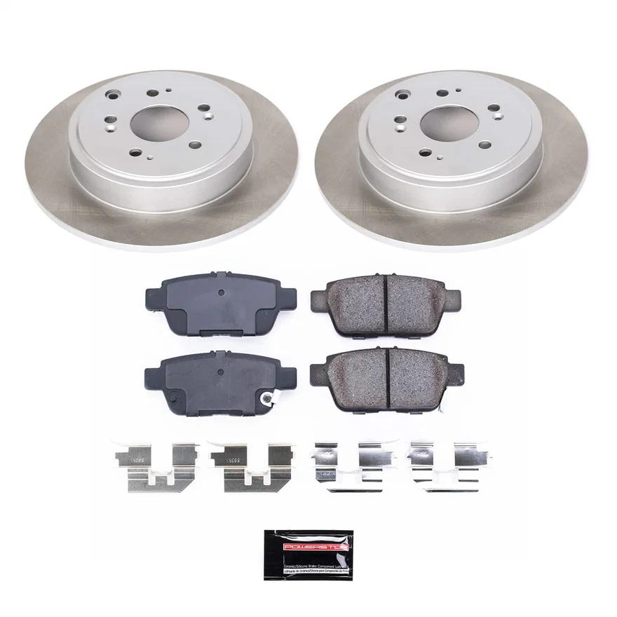 Front SEMI-COATED ROTOR KIT for Honda Ridgeline