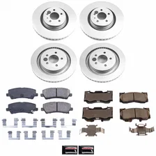 Front and Rear Z17 COATED BRAKE KIT for Ford Mustang image 2
