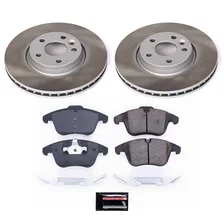 Front SEMI-COATED ROTOR KIT for Volvo image 1