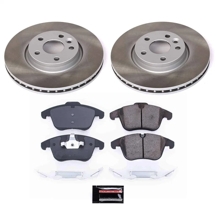 Front SEMI-COATED ROTOR KIT for Volvo