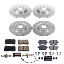 Front and Rear Z23 EVOLUTION BRAKE KIT for Audi Q5 image 2