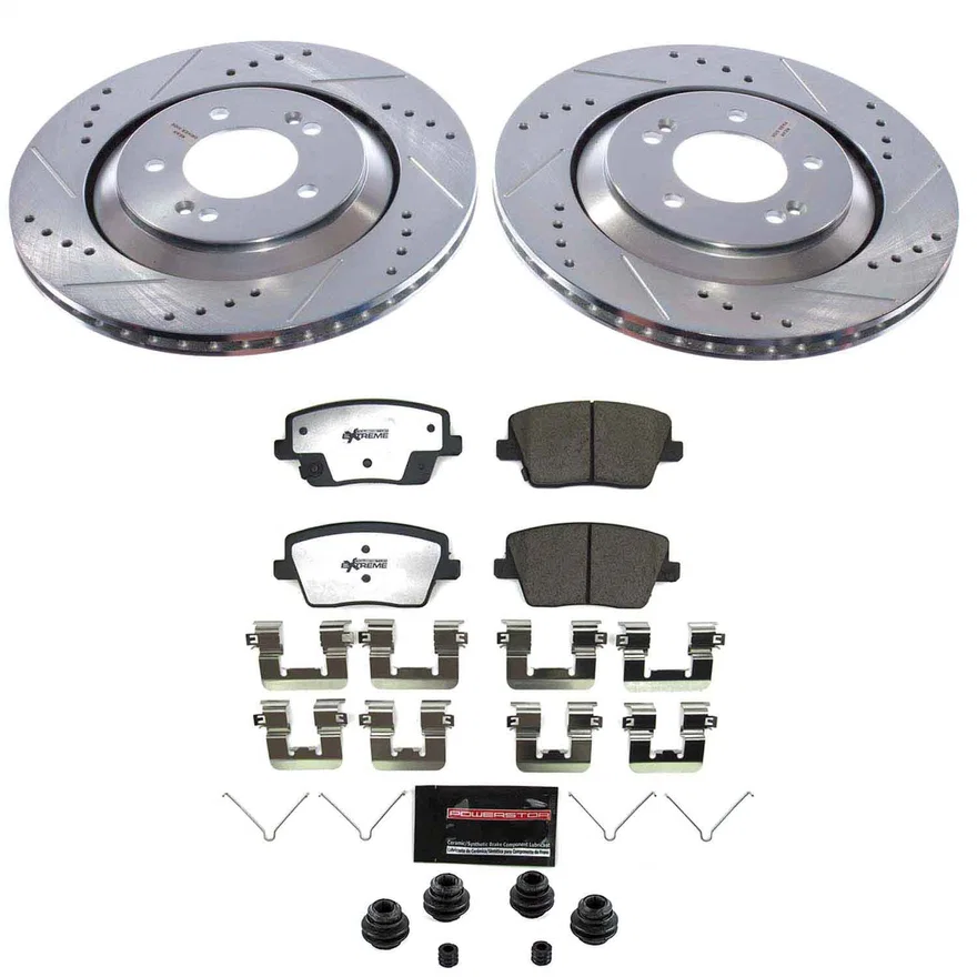 Rear Z26 STREET BRAKE KIT for Hyundai Veloster N