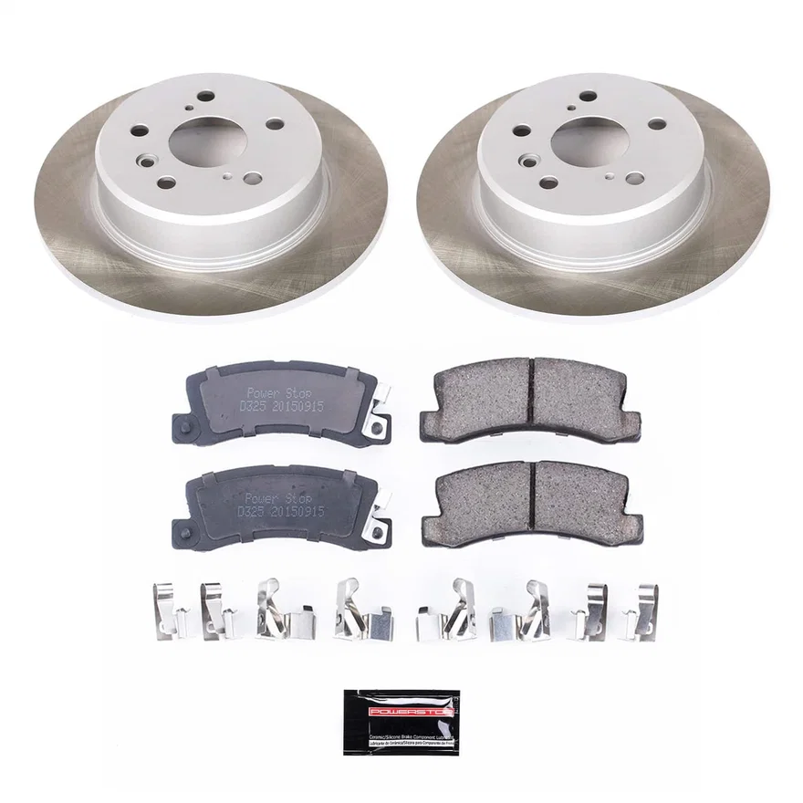 Rear SEMI-COATED ROTOR KIT for Lexus RX300