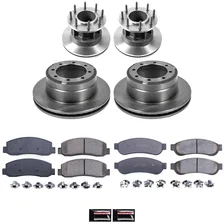 Front and Rear AUTOSPECIALTY BRAKE KIT for Ford F-350 Super Duty image 2