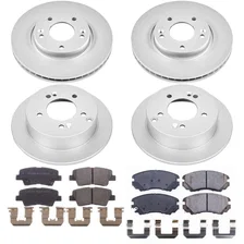 Front and Rear Z17 COATED BRAKE KIT for Hyundai Sonata image 2