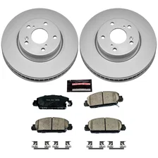 Front Z17 COATED BRAKE KIT for Honda Accord image 2