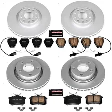 Front and Rear Z23 COATED BRAKE KIT for Audi A6 Quattro image 2