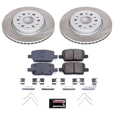 Rear SEMI-COATED ROTOR KIT image 1