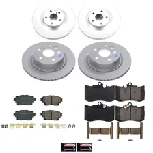 Front and Rear Z17 COATED BRAKE KIT for Lexus image 1
